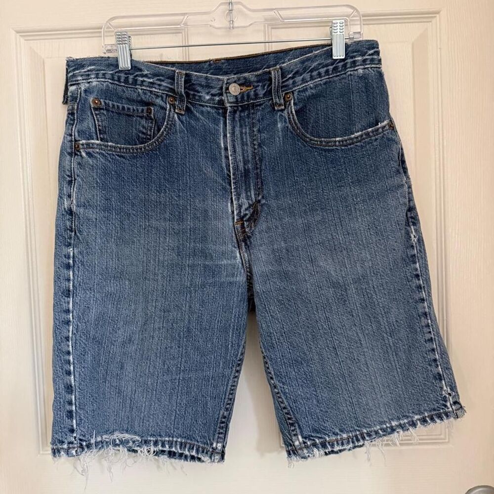 Levi-s Women's Blue and Navy Shorts